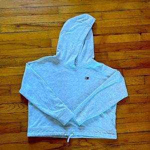 Tommy Hilfiger crop sport hoodie size medium
